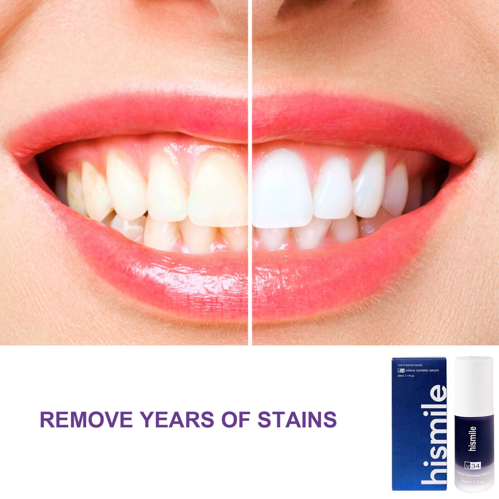 Purple Teeth Whitening Paste