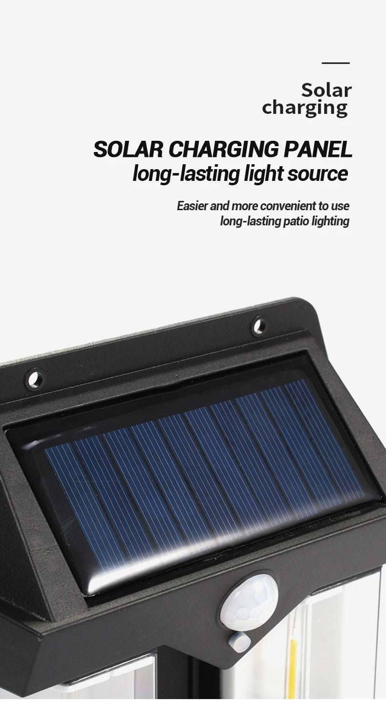 New LED Solar Tungsten Wire Warm Light