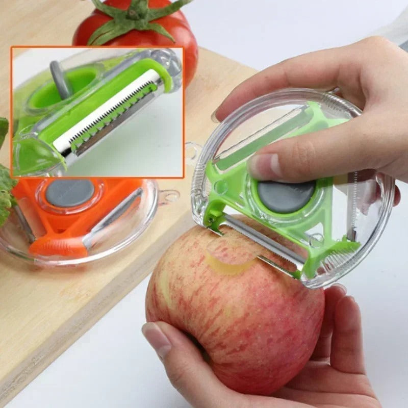 3 in1 stainless steel multi-function peeler