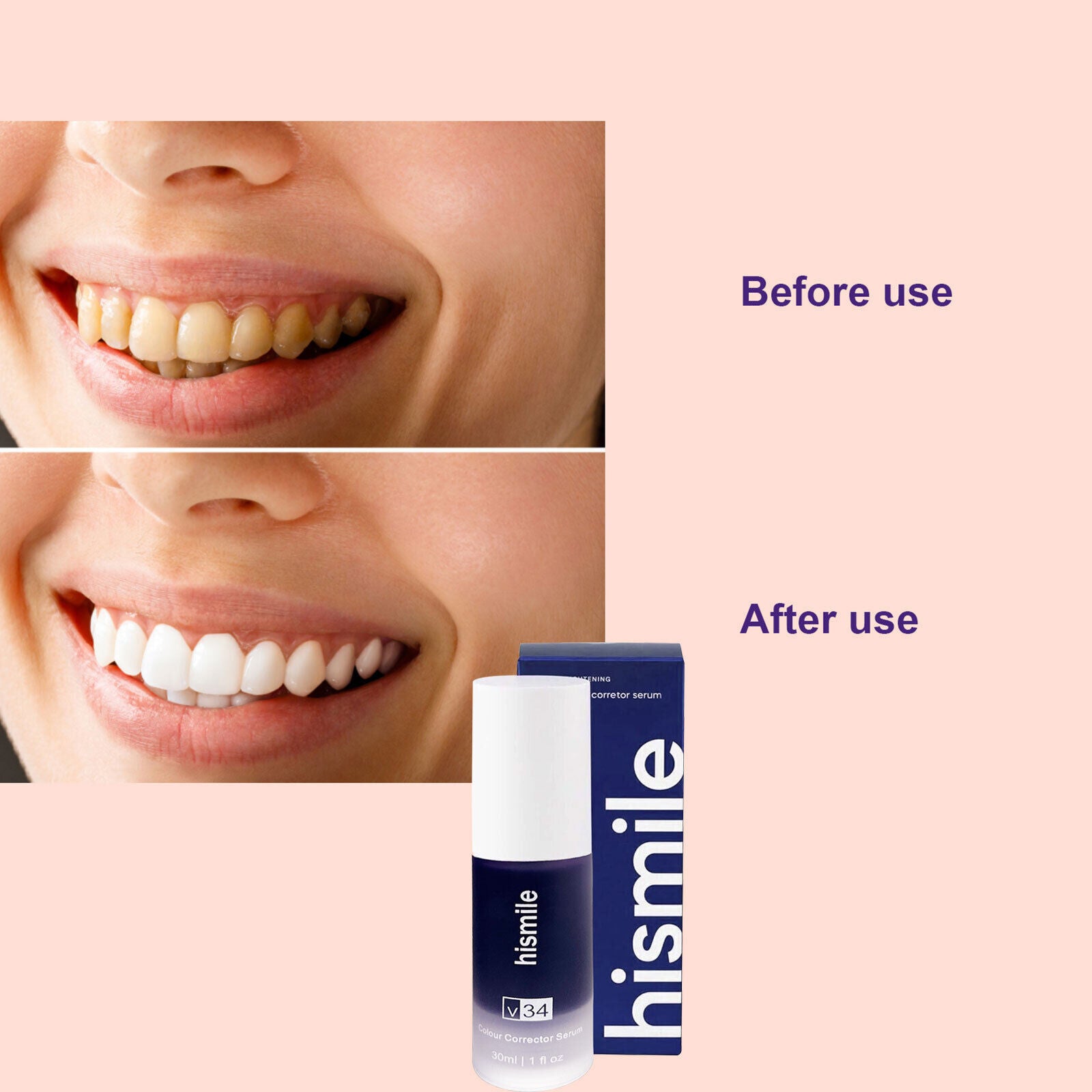 Purple Teeth Whitening Paste